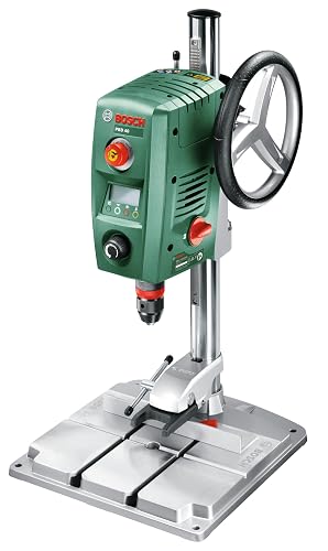 Bosch taladro de columna PBD 40 (710 W, Ø máx. de perforación en acero/madera: 13 mm/40 mm, carrera de taladro: 90 mm, en ...