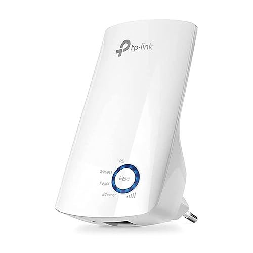 TP-Link TL-WA850RE Repetidor WiFi N300 (300 Mbps, Extensor de Cobertura, Puerto Ethernet, Botón WPS, Indicador de Señal, C...
