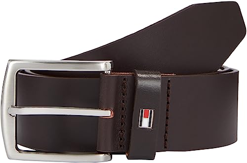Tommy Hilfiger Cinturón Hombre New Denton Belt 4.0 Cinturón de piel
