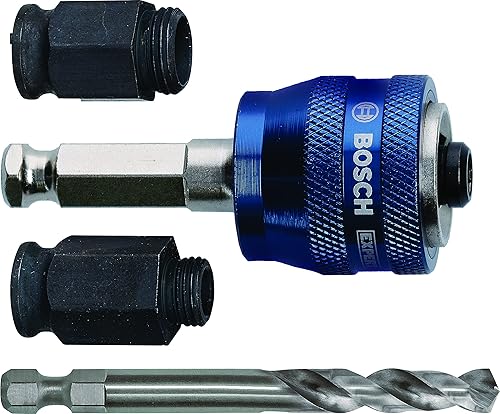 Bosch Professional 4 pièces Kit de démarrage Power Change Plus (pour passer au Power Change Plus, accessoires pour perceus...