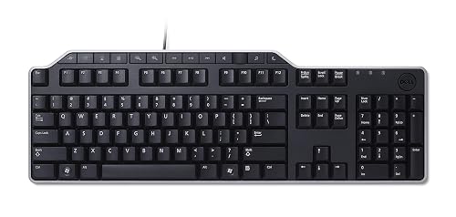 DELL KB-522 USB QWERTZ Negro Teclado – Teclados (USB, Universal, QWERTZ, PC/Server, Estándar, Derecho)