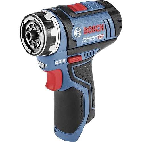 Bosch Professional 12V System atornillador a batería GSR 12V-15 FC - FlexiClick System (sin batería/cargador)