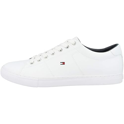 Tommy Hilfiger Essential Leather Sneaker Fm0fm02157 Zapatilla con Suela CupsoleHombre