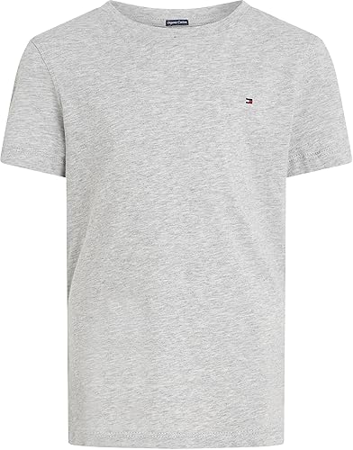 Tommy Hilfiger Camiseta de Manga Corta Chicos con Cuello Redondo