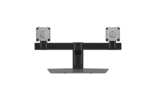 Dell Pro Dual-Monitorstandfu? - MDS19, 6 kg, 48,3 cm (19"), 68,6 cm (27"), 100 x 100 mm, H?henverstellung, Aluminium, Schwarz