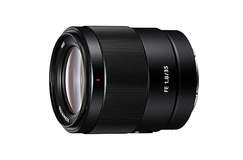 Sony SEL35F18F – 35 mm F1.8 Objetivo gran angular para Full Frame & APS-C, compacto y luminoso, montura E. Ideal para repo...