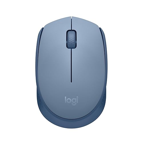 Logitech M171 Ratón inalámbrico para PC, Mac, portátil, 2,4 GHz con minireceptor USB, Seguimiento óptico, duración batería...