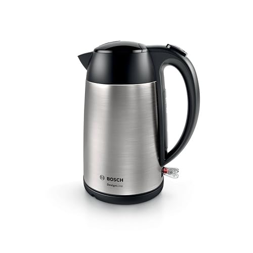 Bosch - Hervidor, DesignLine, 1.7 l, Acero inoxidable, TWK3P420