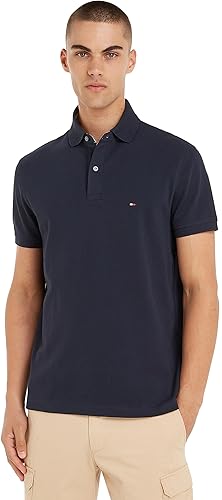 Tommy Hilfiger Polo de Manga Corta Hombre 1985 Regular Fit