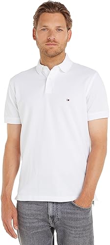 Tommy Hilfiger Polo de Manga Corta Hombre 1985 Regular Fit