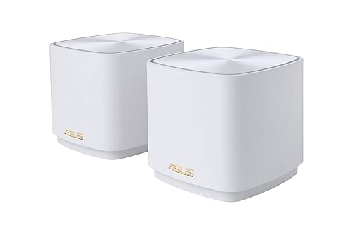 Asus - Routeur ZenWiFi AX Mini XD4 Blanc x2