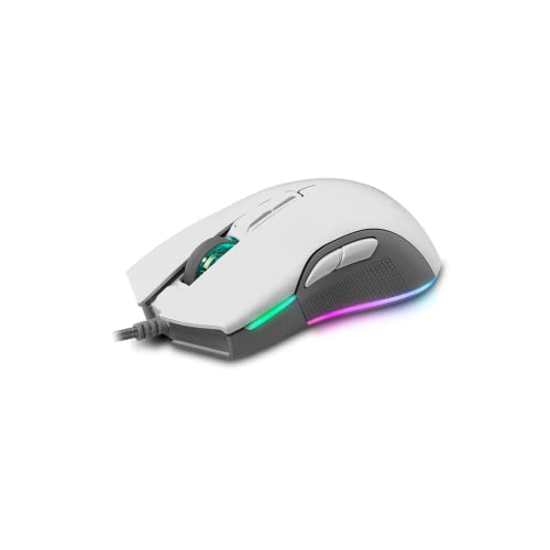 NEWSKILL EOS ratón Gaming RGB alámbrico Negro 16000DPI 10...