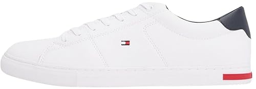 Tommy Hilfiger Baskets Vulcanisées Homme Essential Leather Detail Chaussures