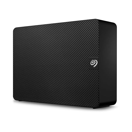 Seagate Expansion Desktop 10TB, Unidad De Disco Duro Externa HDD, 3.5 Pulgadas, USB 3.0, PC & Notebook, Rescue Services (S...