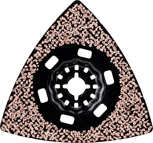 Bosch Professional 1x Hojas de multiherramienta Expert Sanding Plate AVZ 90 RT2 (para Mortero, Ø 90 mm, grano 20, accesori...