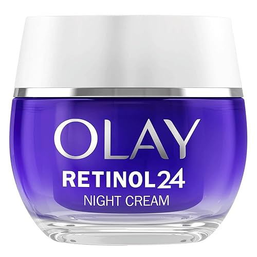 Olay Retinol 24 Crema Facial de Noche. Skincare Hidratante y Antiarrugas con Vitamina E Antioxidante. Suaviza, Renueva e H...