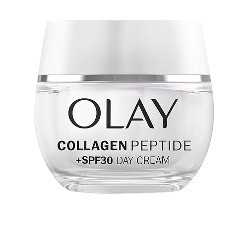 Olay Collagen Peptide Crema de Día Hidratante Facial SPF 30, Con Niacinamida. Cuidado de la Piel Well-aging: Fortalece, Re...