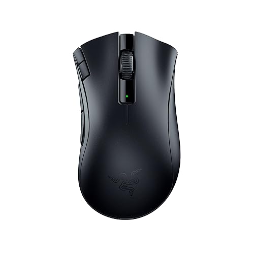 Razer DeathAdder V2 X Hyperspeed - Ratón Gaming inalámbrico, ergonómico para PC / Mac (interruptores mecánicos, Tecnologia...