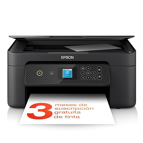 Epson Impresora de inyección de Tinta multifunción Expression XP-3200 A4 con conectividad inalámbrica y 3 Meses Gratis de ...