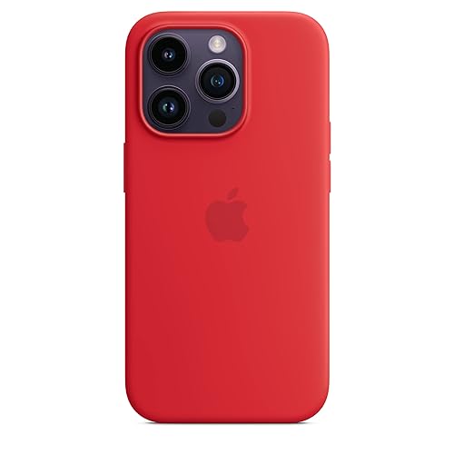 Apple Funda de Silicona con MagSafe para el iPhone 14 Pro - (Product) Red ​​​​​​​