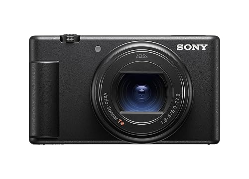Sony ZV-1 II | Cámara para Viajes híbrida Premium (Sensor apilado de 1 Pulgada, Objetivo Zoom Gran Angular, Fotos de 20 MP...