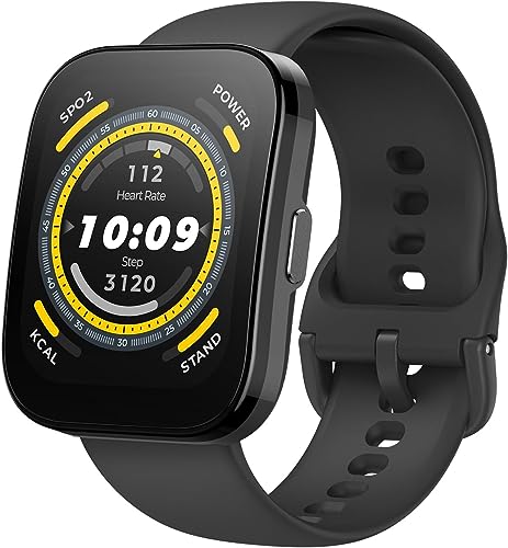 Amazfit Bip 5 Reloj Inteligente 46 mm, Pantalla Grande de 1,91", Llamadas Bluetooth, Alexa integrada, GPS, batería de hasta…