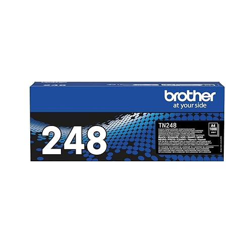 Brother TN248BK Tóner Negro, Duración Estimada: 1.000 páginas según ISO/IEC 19798