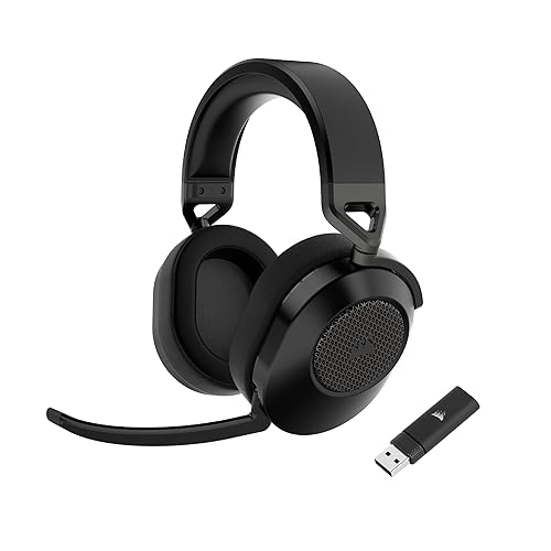 Corsair HS65 Wireless Auriculares para Juegos Multiplataforma con Bluetooth - Dolby 7.1 Sonido Envolvente - Micrófono Omni...