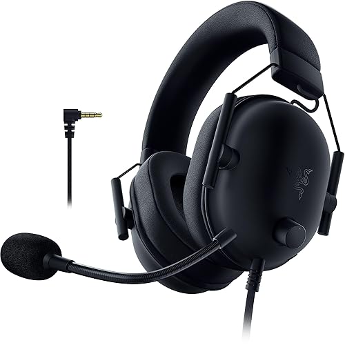 Razer Blackshark V2 X (PlayStation) - Auriculares con Cable para Consola PlayStation (PS5) (240g, Micrófono cardioide, Dia...
