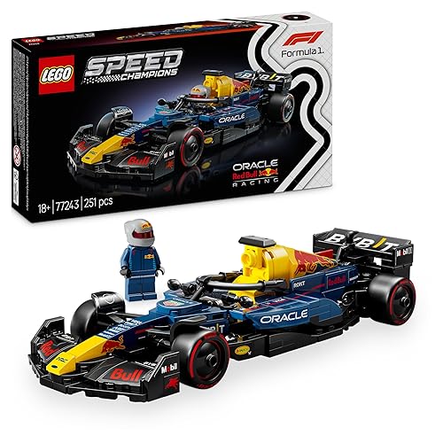 LEGO Speed Champions Coche de Carreras Oracle Red Bull Racing RB20 F1 Maquetas para Construir para Adultos con 1 Minifigur...