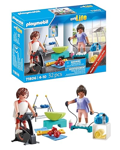 PLAYMOBIL | Sports | Entrenamiento físico | Juguete para niños y niñas a Partir de 4 años | 71806