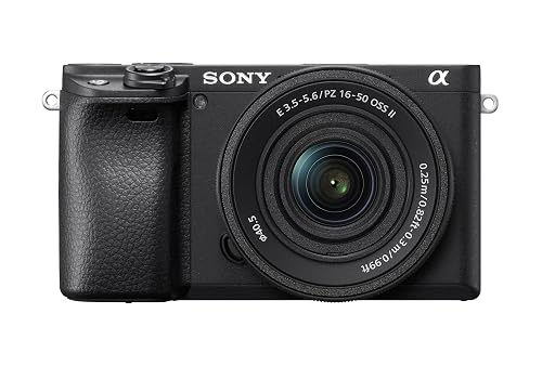 Sony Alpha 6400 cámara mirrorless (APS-C) con objetivo 16-50mm f/3.5-5.6, 24.2MP, grabación en 4K, enfoque automático 0.02...