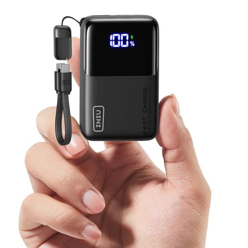 INIU Power Bank, Ultra Mini 45W Carga Rápida 10000mAh Bateria...