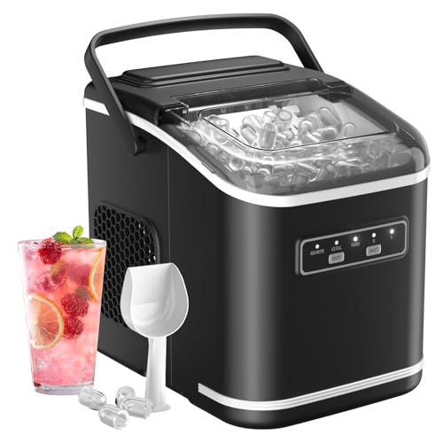 Máquinas para Hacer Hielo, Acmeenjoy 12kg/24h Maquina de...