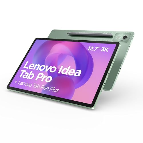 Lenovo Idea Tab Pro – Tablet 12.7" 3K (MediaTek Dimensity 8300, 8 GB RAM, 256 GB UFS 4.0, 144 Hz, Wi-Fi 6E, Bluetooth 5.3,...