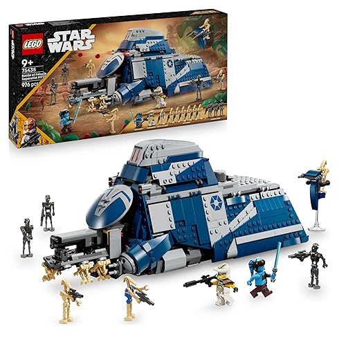 LEGO Star Wars 75435 MTT Separatista de la Batalla de Felucia - Juguete Interactivo con Speeder, 2 Minifiguras y 10 Figura...