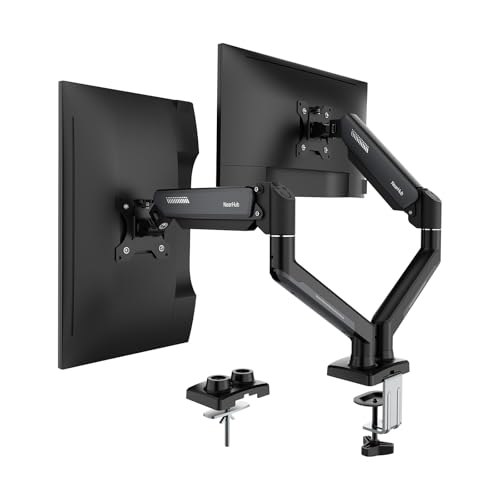 NearHub Soporte Monitor Doble para Pantalla de 13 a 32...
