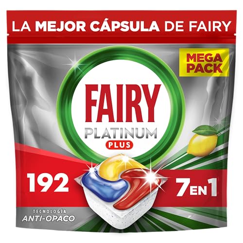 Fairy Platinum Plus Limón Cápsulas De Lavavajillas Todo En...