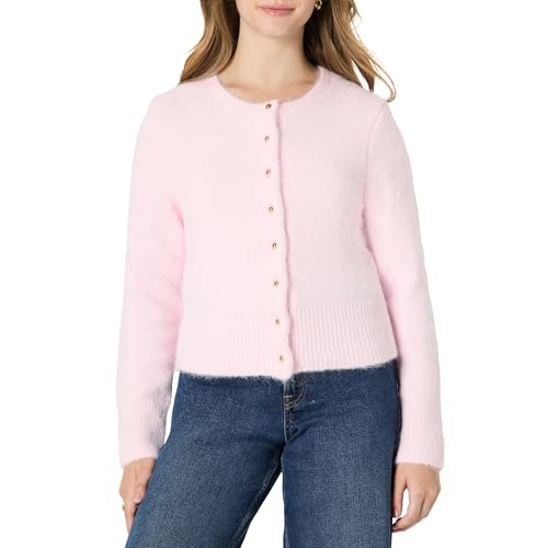 Amazon Essentials Mujer Cárdigan con Botones de Mohair Sintético de Corte Estándar