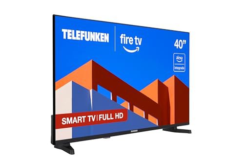 Telefunken 40FTV825, 40 Pulgadas Full HD, Smart TV Fire OS