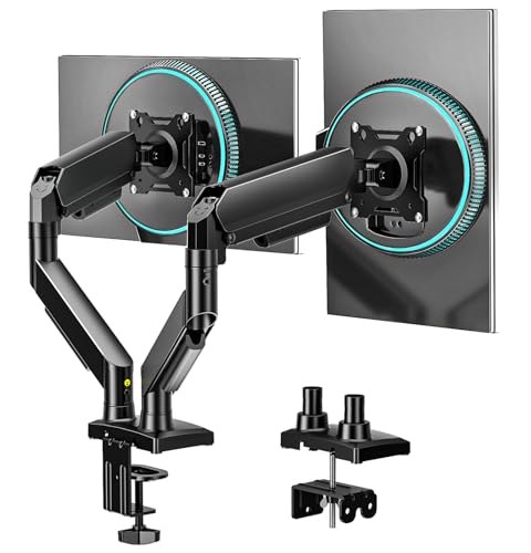 AX WABER Brazo Monitor Doble para Pantallas de 17-32