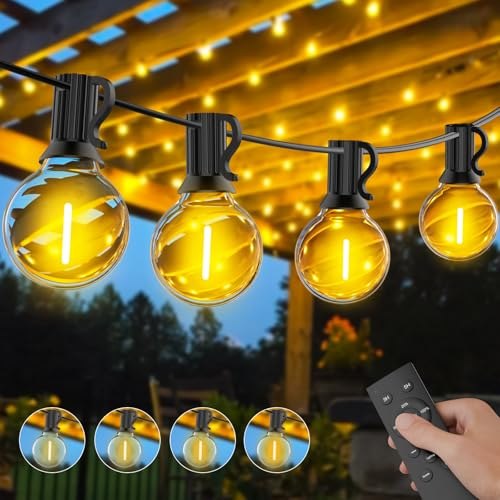 Vemirace Guirnalda Luces Exterior Regulables