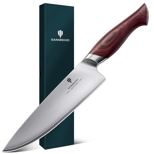 SANMEIHO Cuchillo de Chef Profesional 20cm