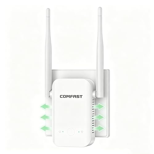 COMFAST Repetidor WiFi N300Mbps, Amplificador Señal WiFi para...