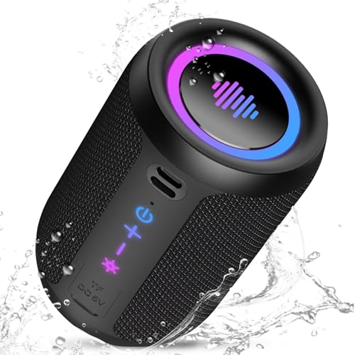 Altavoz Bluetooth Potente 5.4, 15W Pequeño Portatil Altavoz...