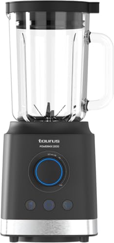 Taurus - Batidora de Vaso de Alta Potencia Powermix 2000 W |...