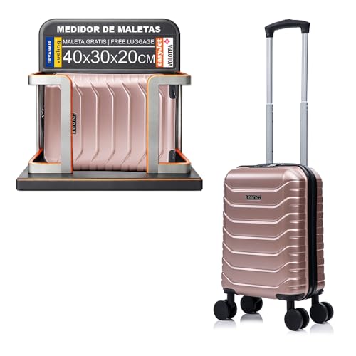 RAYKONG Maleta de Cabina ABS 40x30x20(24L)| Maxima Capacidad...