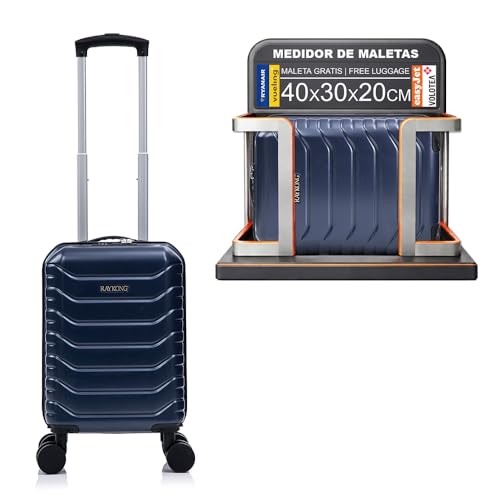 RAYKONG Maleta de Cabina ABS 40x30x20(24L)|Capacidad Maxima|...