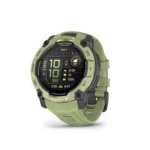 Garmin Instinct 3, Reloj Inteligente con GPS, Pantalla AMOLED de 50 mm, Resistente al Agua, Aplicaciones Deportivas integra…