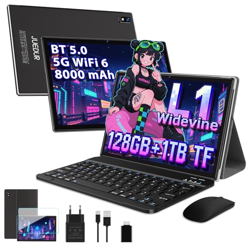 Tablet 10 Pulgadas Android, 22GB RAM+128GB ROM (TF 1TB)